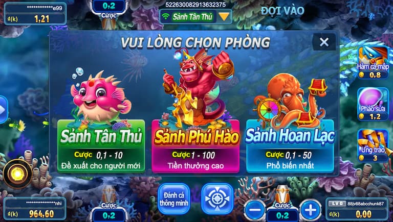 Giới thiệu về trò chơi dàn sao đánh cá Jun88 