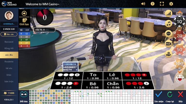 Hướng dẫn tham gia chơi ở Jun88bet giới thiệu sảnh WM casino