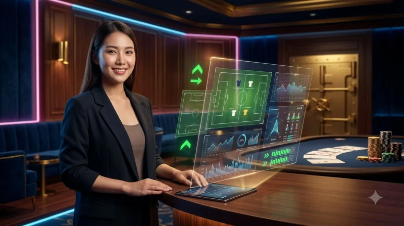 Cân kỹ thuật số抽象 biểu tượng cho việc phân tích tỷ lệ cược bóng đá