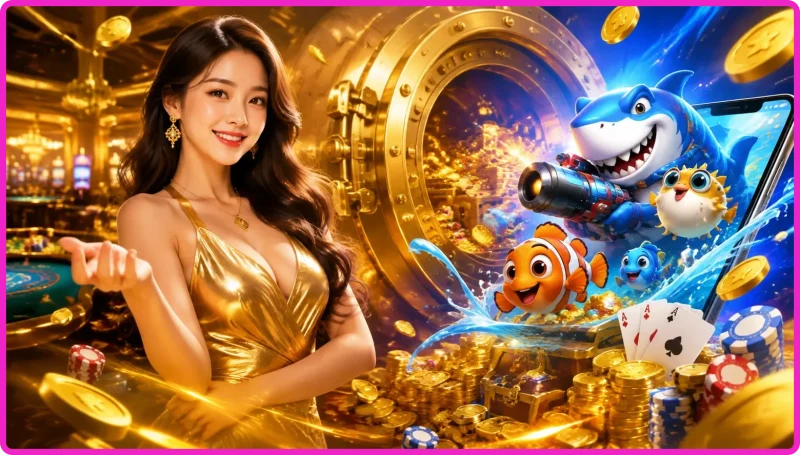 Cơ chế hoạt động minh bạch của game bắn cá đổi thưởng trực tuyến