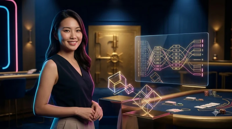 Minh họa các lợi ích khi chơi lô trùng đầu trùng đít với biểu tượng holographic phát sáng