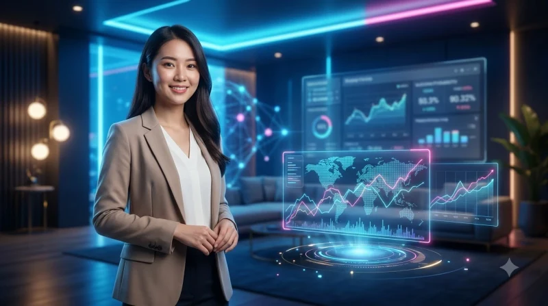 nguoi-choi-quan-sat-man-hinh-holographic-hien-thi-duong-cau-dong Người chơi quan sát màn hình holographic hiển thị đường cầu động